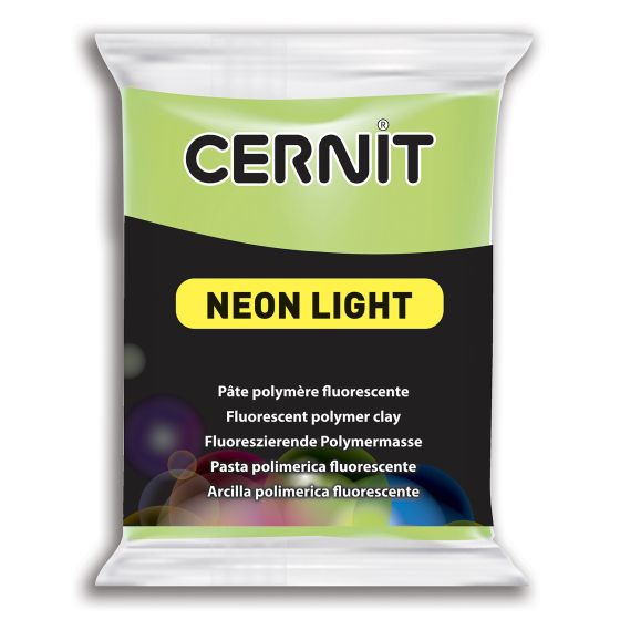 PATE POLYMERE CERNIT NEON 56G Couleur:VERTIM#10093