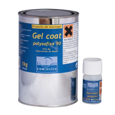 GEL COAT POLYSOFLEX TRANSPARENT 1KG