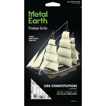 METAL EARTH  PREMIUM SERIES USS CONSTITUTION