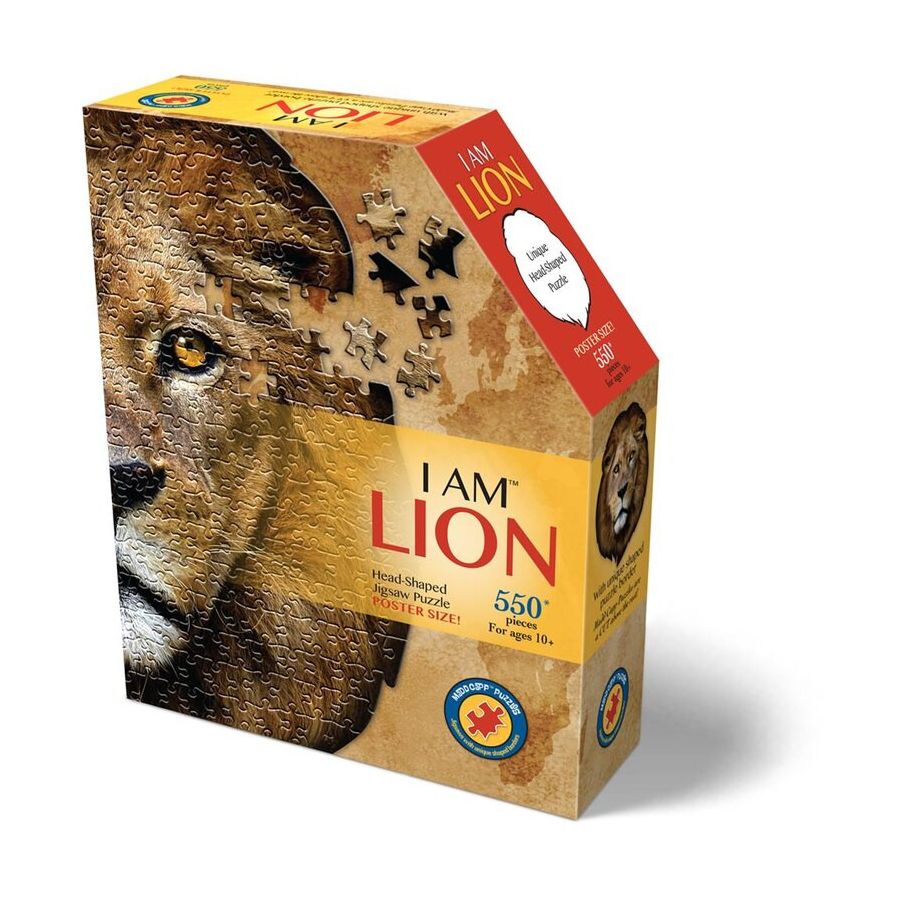 I AM PUZZLE LION 550 PIECES IM#10502