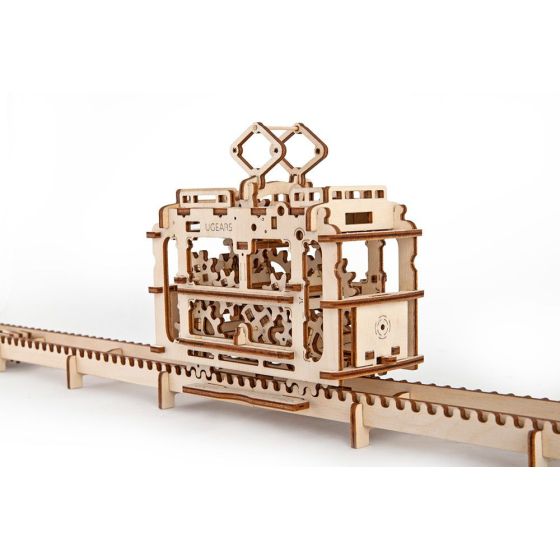 UGEARS MODELES MECANIQUES TRAM SUR RAILS IM#10539