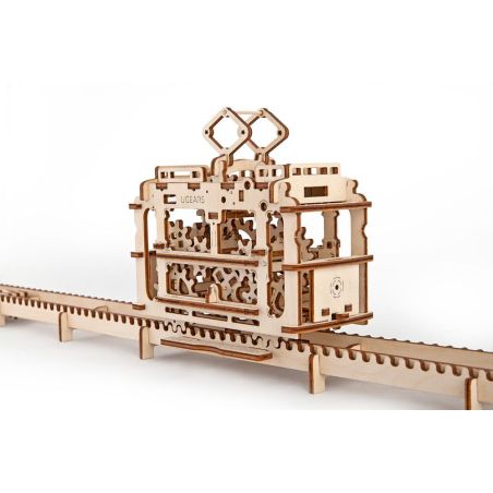 UGEARS MODELES MECANIQUES TRAM SUR RAILS