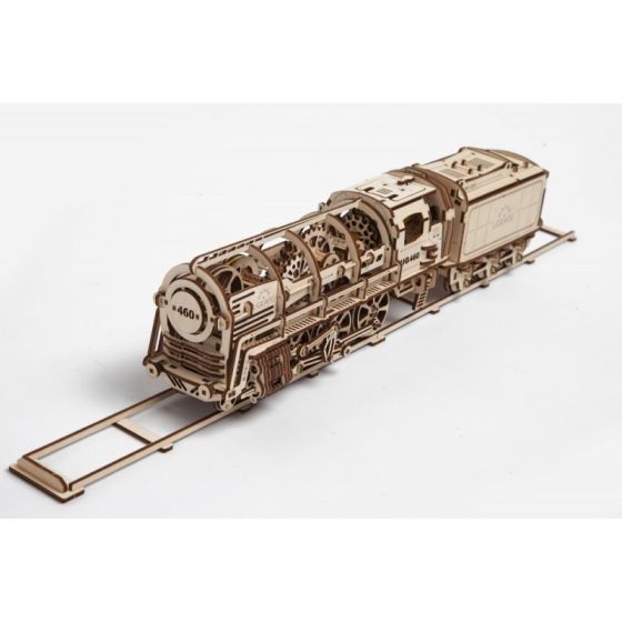 UGEARS MODELES LOCOMOTIVE VAPEUR WAGON CHARBON IM#10541