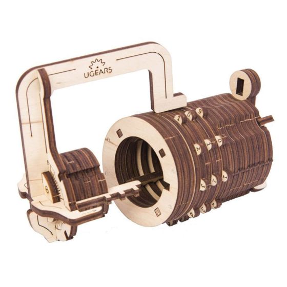 UGEARS MODELES MECANIQUES SERRURE A COMBINAISON IM#10542