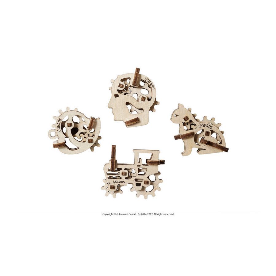 UGEARS MODELES U-FIDGET TRIBIKS IM#10543