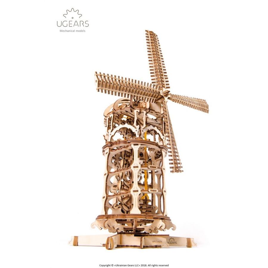 UGEARS MODELES MECANIQUES MOULIN A VENT IM#10549