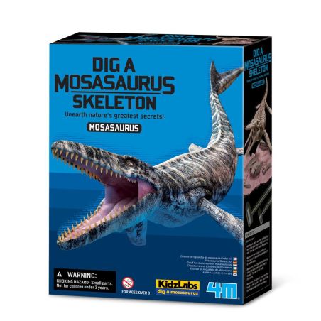 4M KIDLABS  DETERRE-TON-DINOSAURE (MOSASAURUS)