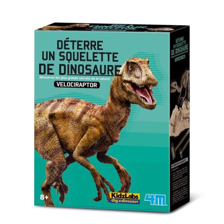 4M KIDZLABS DETERRE-TON-DINOSAURE (VELOCIRAPTOR)