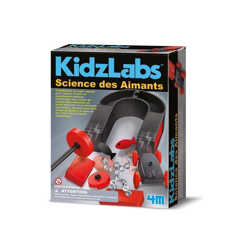 4M KIDZLABS  SCIENCE DES AIMANTS IM#10595