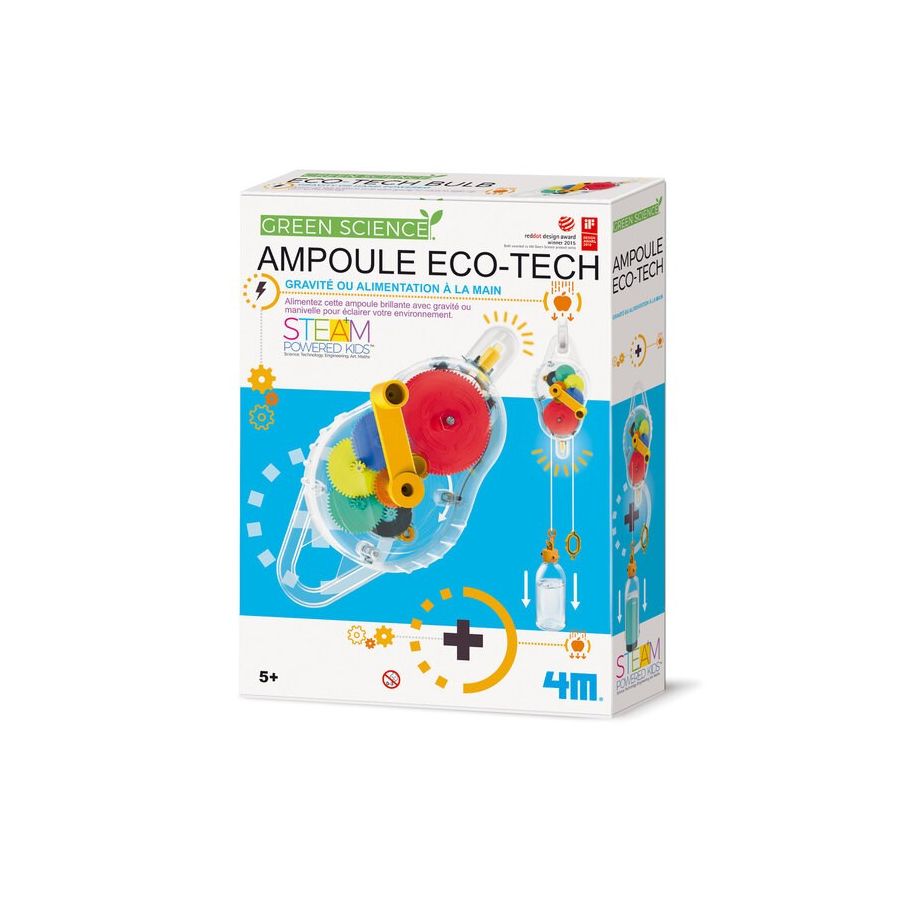 4M KIDZLABS GREEN SCIENCE SOLAIRE HYBRIDE  AMPOULE ECO-TECH IM#10602