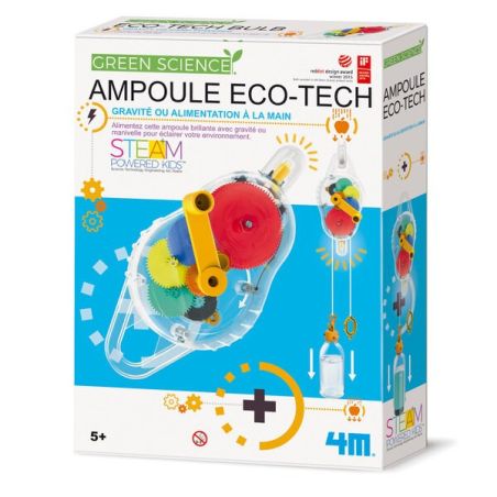 4M KIDZLABS GREEN SCIENCE SOLAIRE HYBRIDE  AMPOULE ECO-TECH