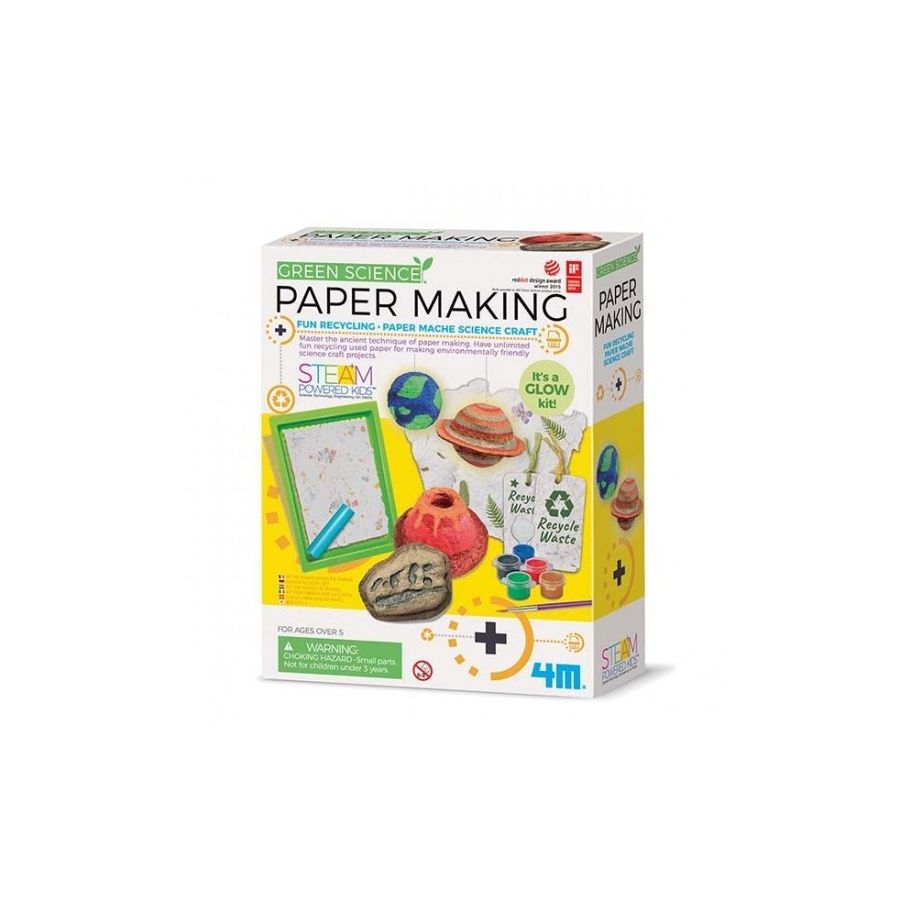 4M KIDZLABS GREEN SCIENCE FABRICATION DE PAPIER IM#10603