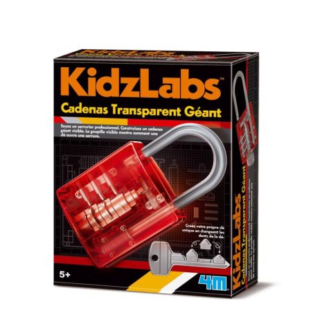 4M KIDZLABS  CADENAS TRANSPARENT GEANT