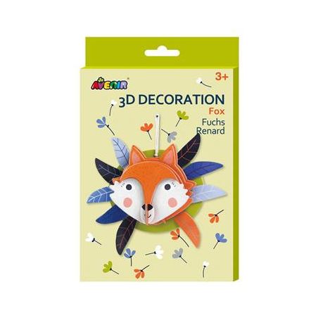 AVENIR 3D DECORATION PETIT  RENARD