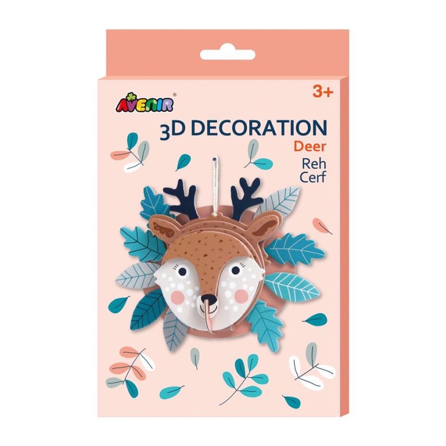 AVENIR 3D DECORATION PETIT  CERF IM#10636