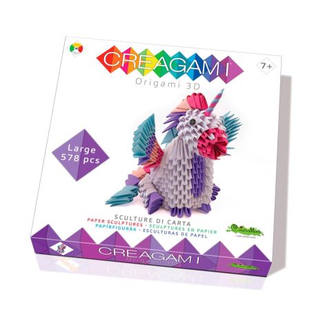 CREAGAMI L  LICORNE ORIGAMI 3D