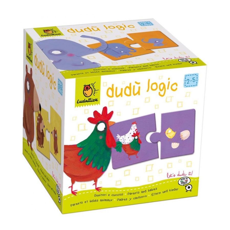 LUDATTICA DUDU PUZZLE  BABY LOGIC PARENTS ET BEBES IM#10655