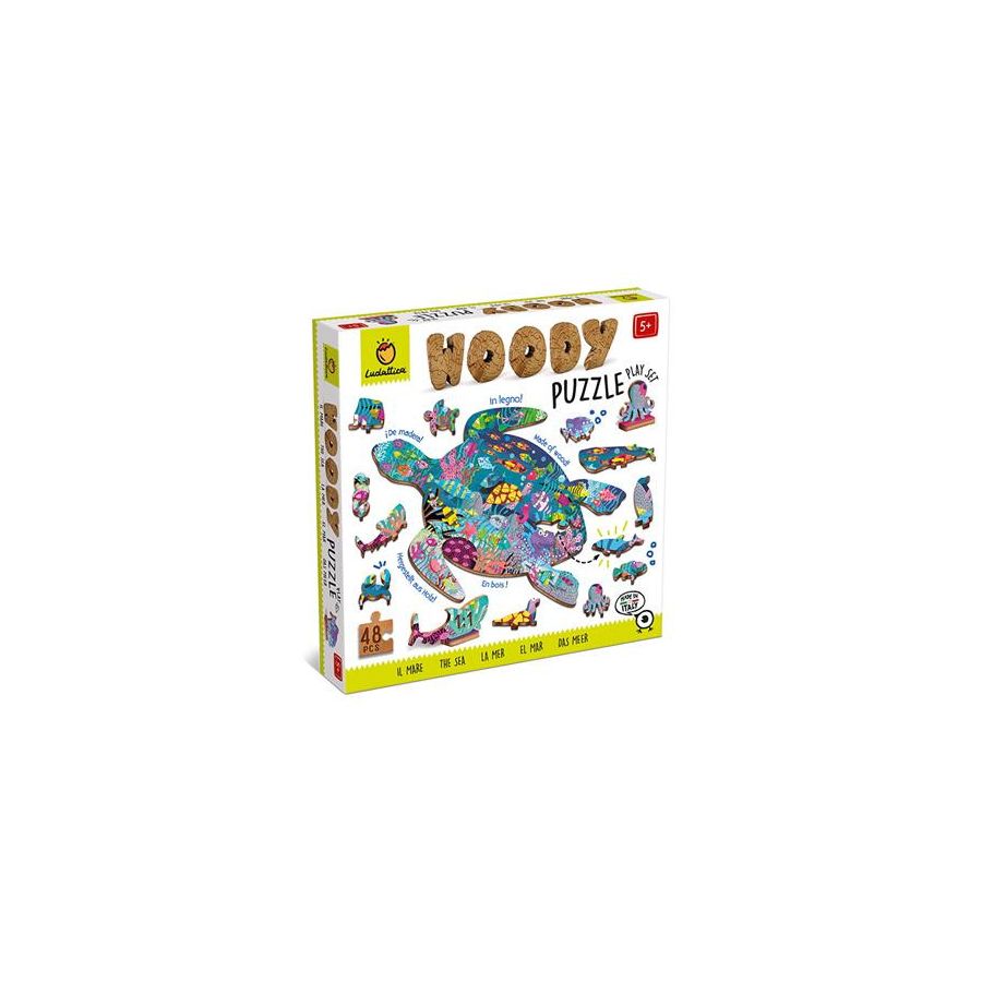 WOODY PUZZLE OCEAN IM#10659