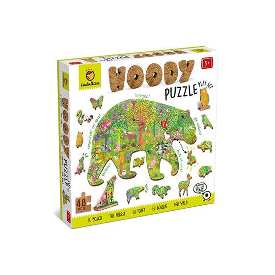 WOODY PUZZLE FORET IM#10660