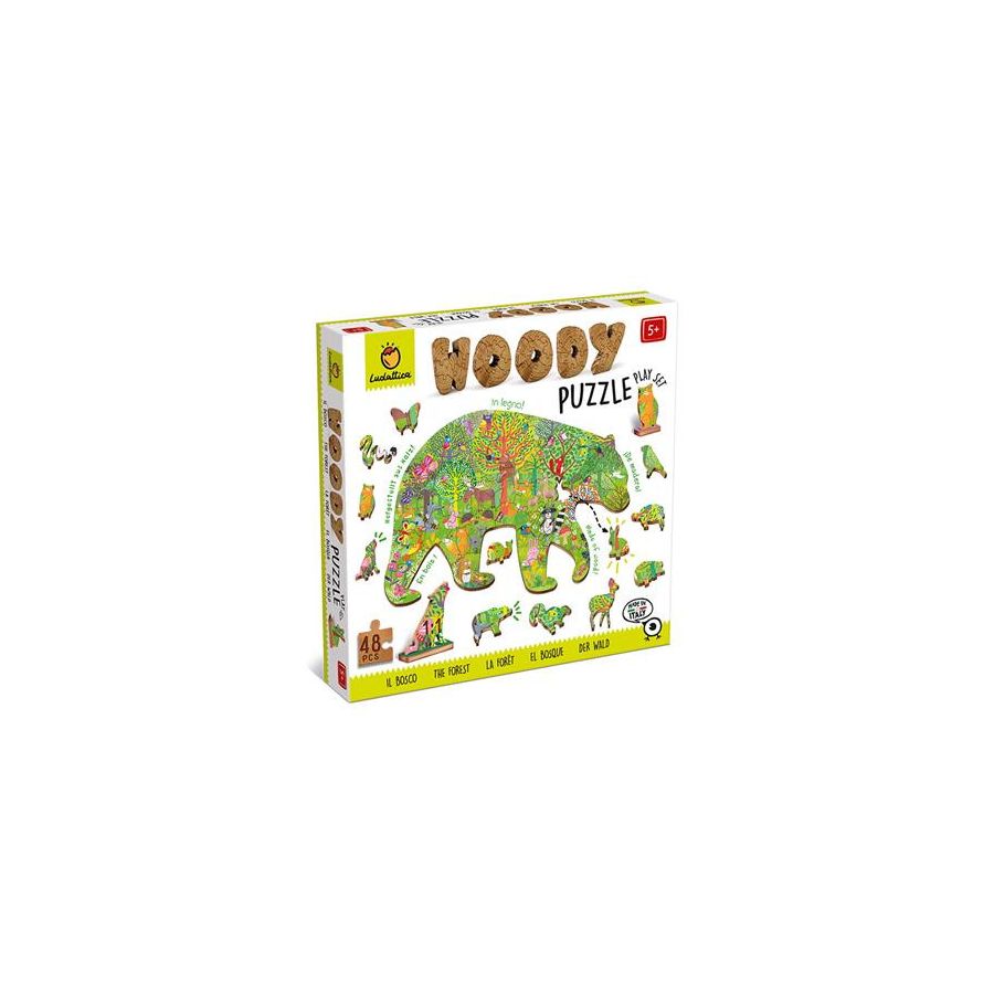 WOODY PUZZLE FORET IM#10660