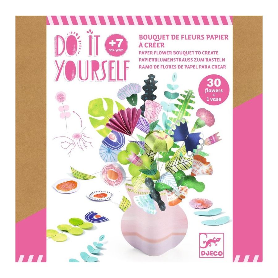 FLEURS PAPIER DIY - DELICAT IM#10697