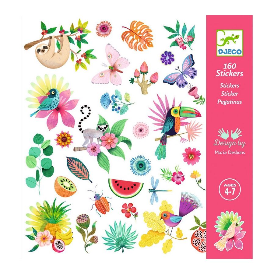 STICKERS PAPIER - PARADISE IM#10736