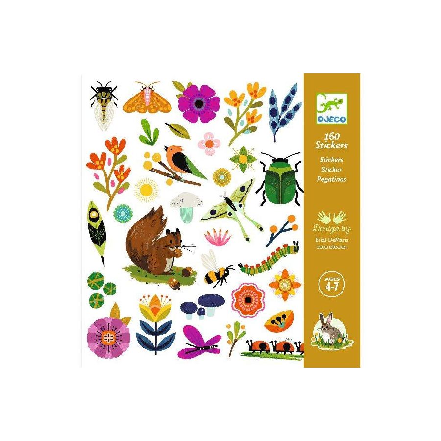 STICKERS PAPIER - JARDIN IM#10737