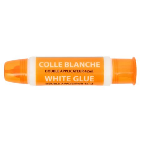 COLLE BLANCHE DOUBLE APPLICATEUR 42ML