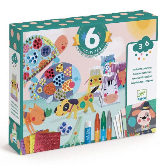 COFFRET MULTI ACTIVITES - LES ANIMAUX ET LEURS MAISONS IM#10740