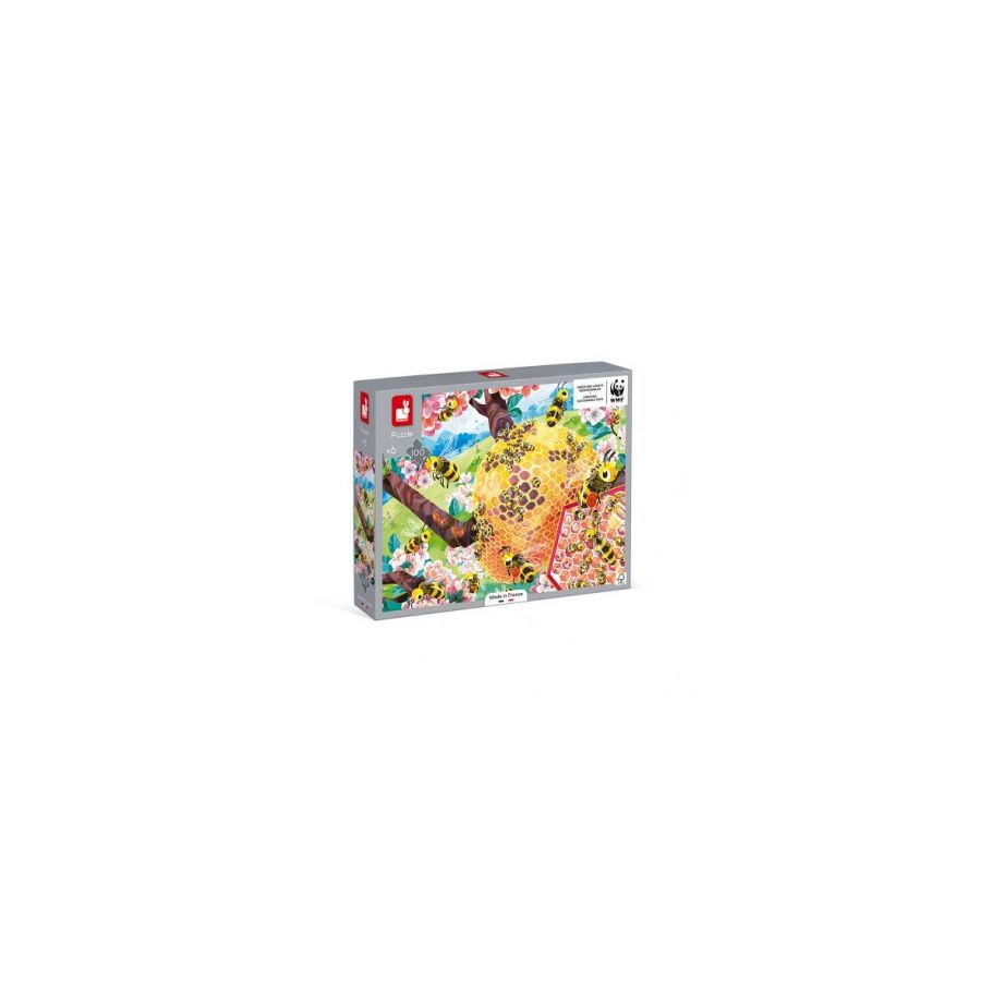 PUZZLE LA VIE DES ABEILLES - 100 PIECES IM#10828