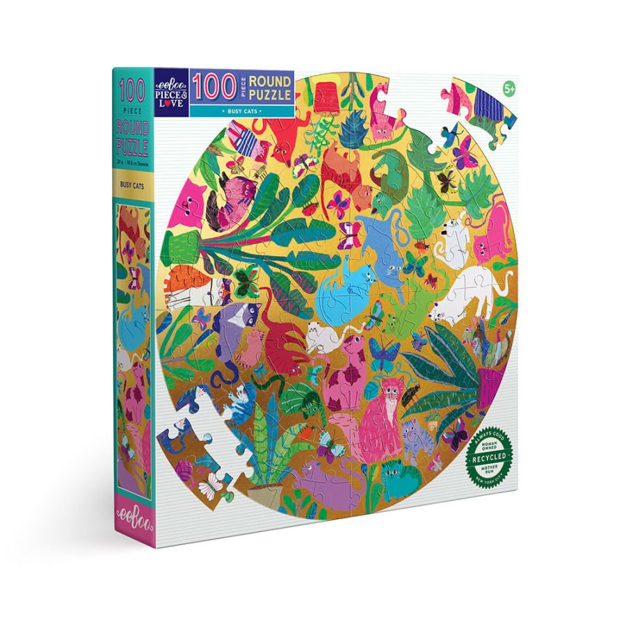 CHATS DORES 100 PIECES IM#10835