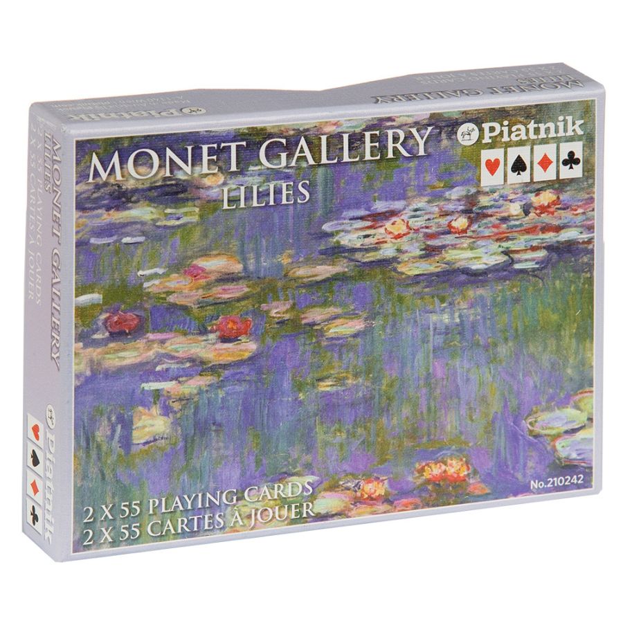 MONET - LILIES 2X55 CARTES IM#10851