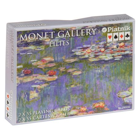 MONET - LILIES 2X55 CARTES