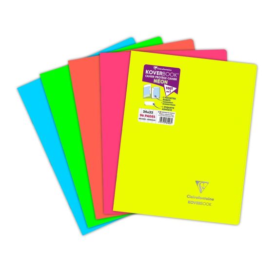 CAHIER KOVERBOOK NEON 24X32...