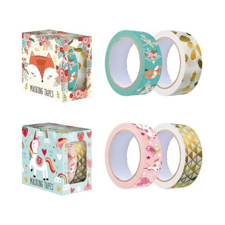 JANOD 2 ROULEAUX MASKING TAPE (2 MODELES)