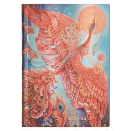 AGENDA SCOLAIRE JOURNALIER 2023/2024 MIDI PAPERBLANCKS - FIREBIRD