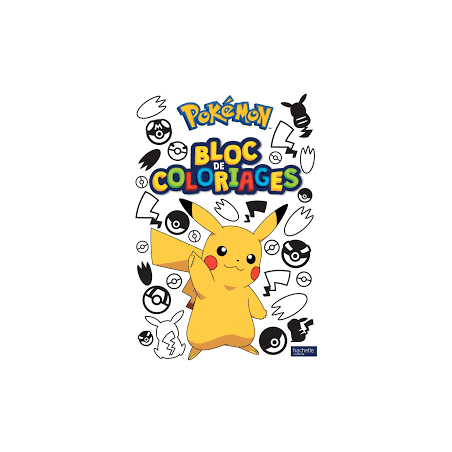 POKÉMON BLOC DE COLORIAGES