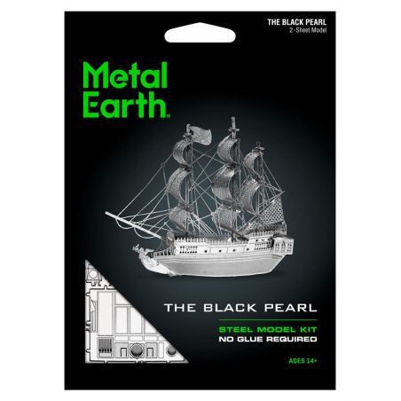 METAL EARTH  BATEAUX : BATEAU PIRATE LA PERLE NOIRE