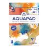 BLOC GOLDLINE AQUAPAD GRAIN MOYEN FIN 70 FEUILLES 300G