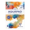 BLOC GOLDLINE AQUAPAD GRAIN MOYEN FIN 70 FEUILLES 300G