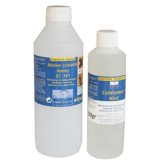 RESINE CRISTALLE EPOXY EC141 1. .5KG IM#1162