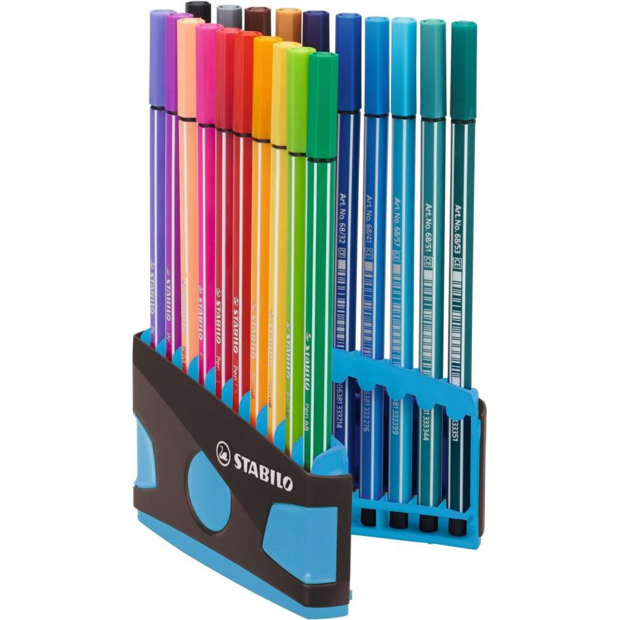 STABILO PEN 68 COLORPARADE ETUI 20 FEUTRES COLORIAGE IM#11624