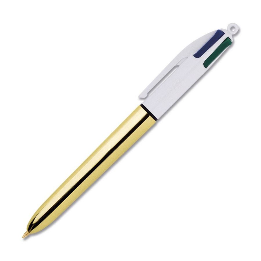 STYLO BILLE COULEURS SHINE - CORPS OR IM#11635