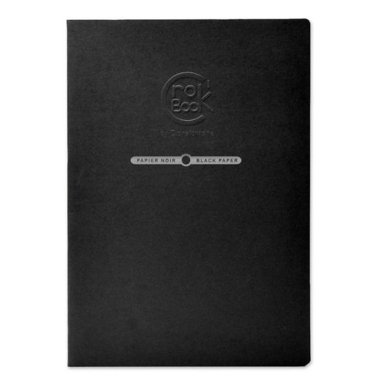 CROK'BOOK PAPIER NOIR A4 20 FEUILLES 120G  IM#11675