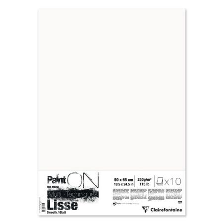 RAME PAINT'ON LISSE 50 X 65 CM 10 FEUILLES 250G