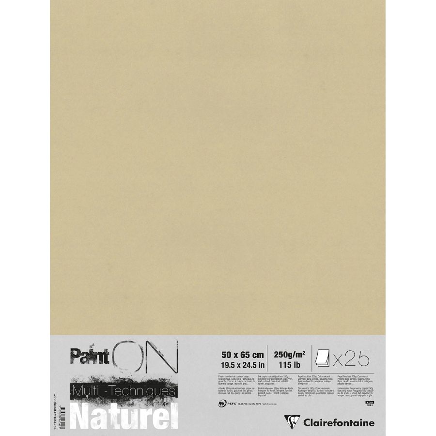 PAINT'ON 50X65CM 250G NATUREL IM#11688