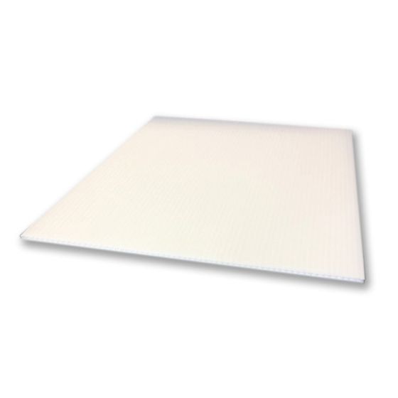 PLAQUE POLYPROPYLENE 550G BLANC 3MM 50X64CM IM#1172