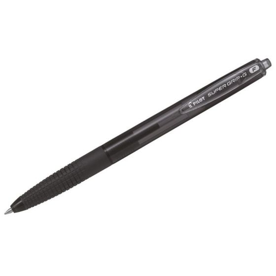 SUPER GRIP G RETRACTABLE - STYLO BILLE - POINTE MOYENNE Couleur:NOIR