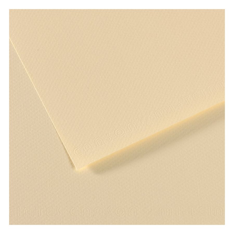 FEUILLE MI-TEINTES 50X65 CM Couleur:CITRONELLE