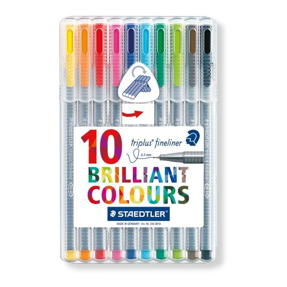 TRIPLUS FINELINER FEUTRES POINTES SUPER FINE 0,3 MM Dimension:10